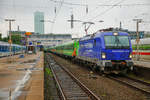 193 826  Europa-Vectron  mit Flixtrain in Hamburg Altona, am 12.06.2019.
