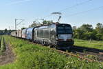 X4 4-623 mit Planenwagen bei Kaarst Broicherseite gen Neuss fahrend am 13.5.2019
