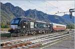In Domodossola steht die Siemens 91 80 6193 711-9 D-Dispo und weisst auf 140 Jahre elektrische Mobilität hin. 

10. Okt. 2019
