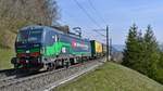 193 258 auf dem Weg nach Basel bei Umiken AG am 27.03.2020.