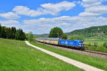 193 838 mit einem ARS Altmann am 16.05.2020 bei Dollnstein.