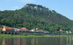 Loko Train VECTRON 193 *** in Königstein in der Sächsischen Schweiz an der Elbe mit der Burg Königstein im Hintergrund 13.06.2020