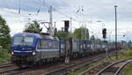 RTB CARGO GmbH, Aachen [D] mit der RATH FLEET B.V.  193 793  [NVR-Nummer: 91 80 6193 793-7 D-ELOC] und Containerzug am 16.09.21 Berlin Hirschgarten.