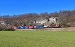 193 878 mit DGS 43101 am 22.03.2022 bei Hagenacker.