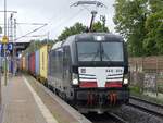 MRCE 193 mit Containerzug in Dedensen=Gümmer, 26.07.2022