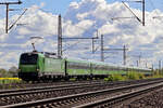 Dispo 193 604-6 in Diensten von Flixtrain in Dedensen-Gümmer 20.4.2024