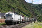 193 011 der Weco mit KLV in Braubach am 16.05.20211