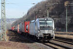Rpool 193 816-6 in Diensten von RTB Cargo in Koblenz-Ehrenbreitstein 4.3.2025