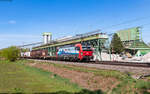 193 474 mit dem DGS 42699 (Babenhausen - Basel Bad Bf) bei Friesenheim 11.4.25