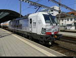 D-TXL - Lok 91 80 7 193 313-2 mit Kesselwagen im Bhf, Olten am 02.05.2025