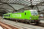 ELL 193 437 mit Flixtrain in Köln Hbf nach Berlin, Mai 2025.