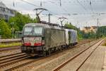 189 917 Lokomotion & 193 661 Lokomotion in München Heimeranplatz, August 2019.