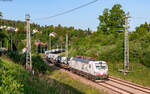 7193 318 mit dem DGS 49036 (Falconara - Lahr) bei Sommerau 11.6.25