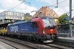 Siemens Vectron 193 060-1 durchfährt am 29.09.2025 den Bahnhof Baden.