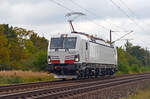 Am 01.10.25 rollte der ELL-Vectron 7193 625 auf Abnahmefahrt durch Greppin zurück ins Aw Dessau.