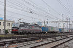 Siemens Vectron 193 541-0 durchfährt am 20.02.2026 den Bahnhof Pratteln.