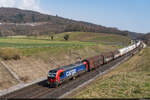 SBB Cargo 193 066 / Concise, 8. März 2026<br>
WLV-Zug 50602 RB Limmattal - Lausanne-Triage