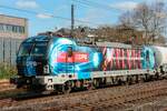 DPB 193 804-2  Wir verlegen Lichtgeschwindigkeit  mit Kesselzug in Hilden, März 2026.