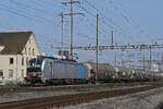 Siemens Vectron 193 144-3 durchfährt am 09.03.2026 den Bahnhof Pratteln.