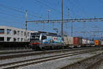 Siemens Vectron 193 139-3 durchfährt am 18.03.2026 den Bahnhof Kaiseraugst.