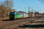 ELL 193 955 RailForceOne & 7193 905 Railpool in Hilden, März 2026.