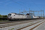 Doppeltraktion, mit den Loks 193 307-4 und 187 007-0 mit der geschleppten Siemens Vectron 193 316-5 durchfährt am 23.04.2026 den Bahnhof Kaiseraugst.
