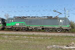193 208-6 der österreichischen ELL  am 17.04.26 bei Feldmoching.