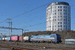 Siemens Vectron 193 517-0 durchf�hrt am 05.02.2026 den Bahnhof Pratteln.