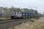 6193 510 des polnischen Bahnoperators f�hrte am 10.04.26 einen Containerzug durch J�trichau Richtung Magdeburg.