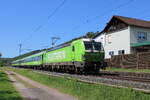 Flixtrain 193 431 mit dem FLX 1238 von Stuttgart Hbf nach Berlin Hbf, am 26.05.2026 in Ludwigsau-Friedlos.