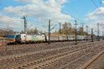 193 480 akiem  green cargo  in Hamburg Harburg, April 2026.
