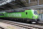 ELL 193 424 am FLX 1341 von Berlin Hbf nach Karlsruhe Hbf, am 03.04.2026 in Erfurt Hbf.
