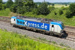 193 536 Boxxpress auf Werkstattfahrt am 24.6.26 bei Asbach.