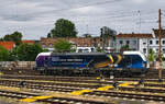 Olavion 7193 882 (91 80 7193 882-6 D-ELOC), der 1750. Vectron, pausierte am 09.07.2026 in Hannover.