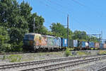 Siemens Vectron 193 280-5 f�hrt am 10.07.2026 Richtung Bahnhof Kaiseraugst.