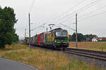 Mit einem KLV-Zug am Haken rollte 193 740 der LTE am 01.07.26 durch Wittenberg-Labetz Richtung Falkenberg(E).