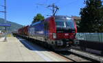 SBB Cargo - Lok 193 080-9 vor G�terzug bei der durchfahrt im Bhf. Niederbipp am 24.07.2026