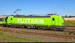 Gr�nes Portrait: 6193 435-5 (Siemens Vectron) als Umleiter in Gro�korbetha Richtung Erfurt Hbf.