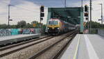 Die ZSSK 193 143-3  Gerlachovsk� �t�t  (91 80 7193 143-3 D-RAILL) bespannte am 27.07.2026 in Wien Praterkai den REX 2511 von Bratislava hl.st.