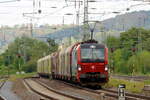 SBBCI 193 467 kommt mit einem Stahlzug durch Eichenberg gefahren 20.8.2026