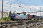 Siemens Vectron 193 525-3 durchf�hrt am 17.07.2026 den Bahnhof Pratteln.