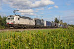 7193 336 TXL mit LKW Aufliegern am 18.9.26 bei Eglharting.