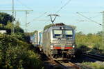 Akiem 193 849 in Diensten von ECCO Rail kommt mit einem Gemischten KLV durch Herten-Westerholt gefahren 25.9.2026