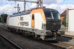 Am 19 September 2026 steht Leo Express 7 193 226 in Kol�n etwas in die Ecke w�hrend D�tzende von Eiosenbahynfans auf der Ankunft von der SVT VT 18.16.10 aus G�rlitz warteten.