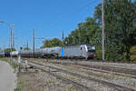 Siemens Vectron 193 145-0 f�hrt am 23.09.2026 Richtung Station Augarten.