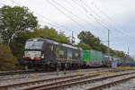 Siemens Vectron 193 713-5 f�hrt am 24.09.2026 Richtung Bahnhof Kaiseraugst.