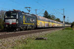 Beacon Werbelok Siemens Vectron 193 711 "140 Years e-mobility" bei Eglharting am 26.09.26.