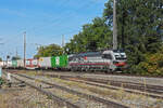 Siemens Vectron 193 451-2 f�hrt am 29.09.2026 Richtung Station Augarten. Aufnahme Kaiseraugst.