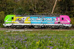 nochmal mit sch�nen Farben im ganzen bild die Rolling Tons Vom von railpool am 12.10.2026 bei Eglharting.