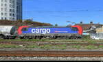 SBB Cargo - Lok 193 069-2 unterwegs vor G�terzug unterwegs in Pratteln am 02.10.2026
